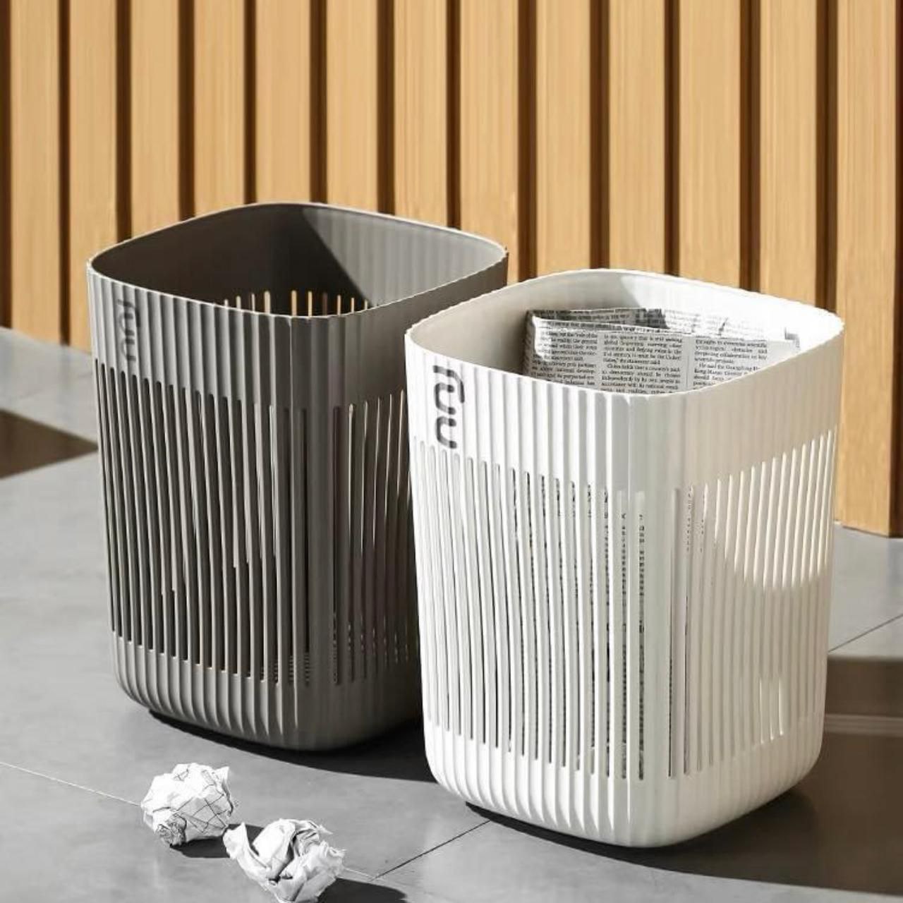 Modern waste basket